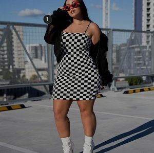 Checkered Dress
